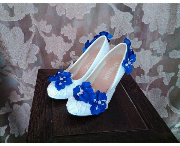 high heels blue flowers wedding shoes woman handmade bridal pumps womens brides bridesmaid plus sizes dress, Black
high heels blue flowers wedding shoes woman handmade bridal pumps womens brides bridesmaid plus sizes dress, Black