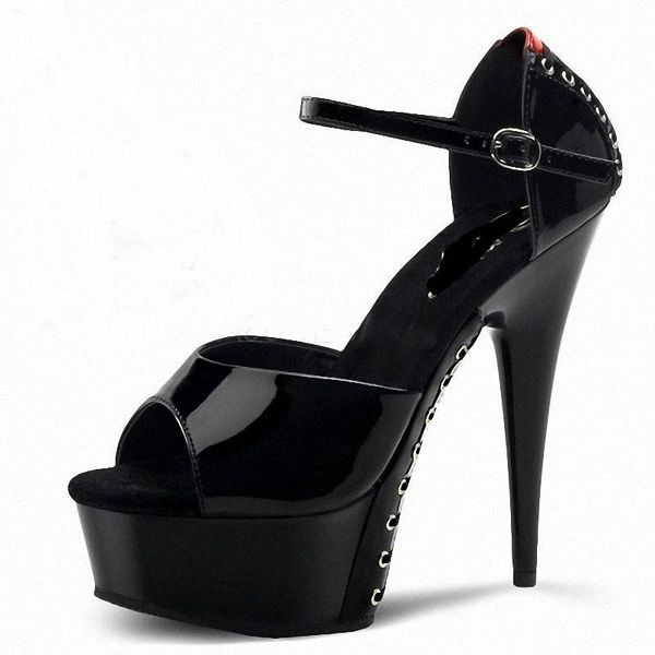 dress shoes mclubgirl 15cm heels round head buckle thin heel waterproof platform bag nightclub lace up sandals lyp, Black
dress shoes mclubgirl 15cm heels round head buckle thin heel waterproof platform bag nightclub lace up sandals lyp, Black