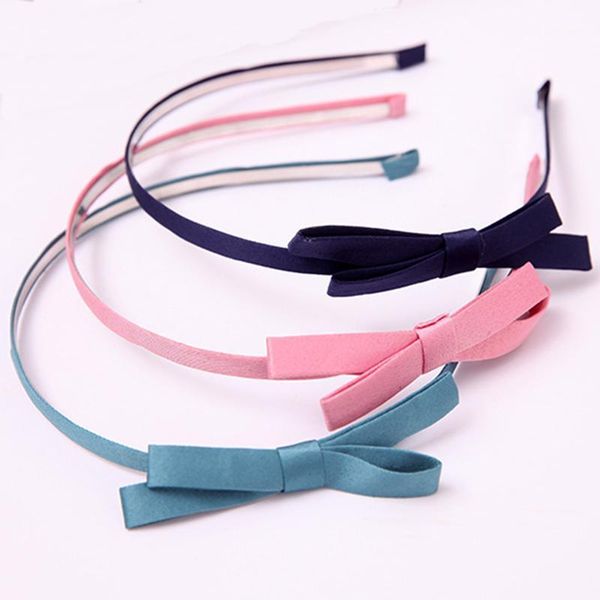 colors ribbon cloth knotted bow thin hairband trendy headdress fashion headwear for women hair accessories1 
colors ribbon cloth knotted bow thin hairband trendy headdress fashion headwear for women hair accessories1