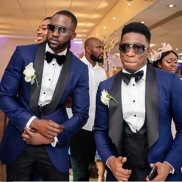 men's suits & blazers light navy blue with black groom tuxedos shawl lapel groomsmen wedding man 3 pieces ( jacket+pants+vest+bow ), White;black
men's suits & blazers light navy blue with black groom tuxedos shawl lapel groomsmen wedding man 3 pieces ( jacket+pants+vest+bow ), White;black