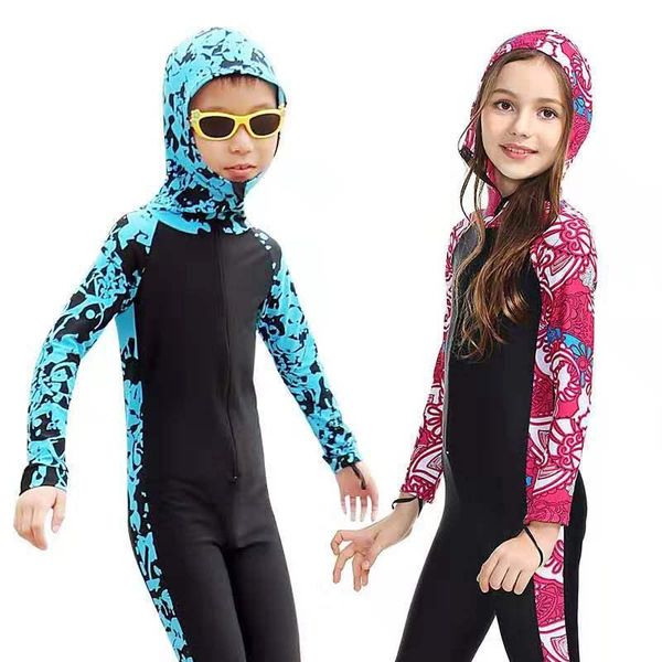 one-piece suits kids swimsuit sun protective diving suit for boys&girls good elasticity wetsuit children solid full body
one-piece suits kids swimsuit sun protective diving suit for boys&girls good elasticity wetsuit children solid full body