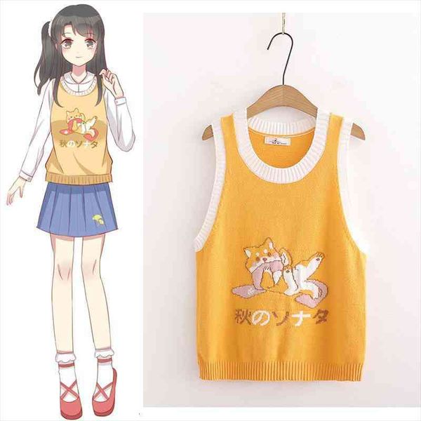 sleeveless knitted vest women cartoon embroidery harakuju pullover sweater winter v-neck sweet style ladies cute top, White;black
sleeveless knitted vest women cartoon embroidery harakuju pullover sweater winter v-neck sweet style ladies cute top, White;black