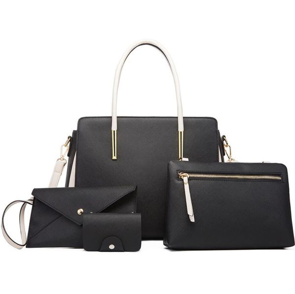trendy fresh pu ladies bags fashion mixed color handbag purse large capacity 4-piece design womens shoulder bag
trendy fresh pu ladies bags fashion mixed color handbag purse large capacity 4-piece design womens shoulder bag