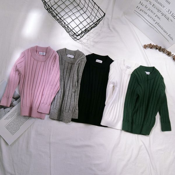 fall new children pullovers sweaters pure color cotton baby girls knitted sweater soft bottoming kids clothes, Blue
fall new children pullovers sweaters pure color cotton baby girls knitted sweater soft bottoming kids clothes, Blue