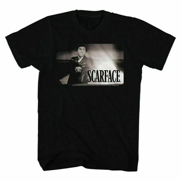 scarface white fire shooter t shirt licensed mob mafia pacino montana tee black, White;black
scarface white fire shooter t shirt licensed mob mafia pacino montana tee black, White;black
