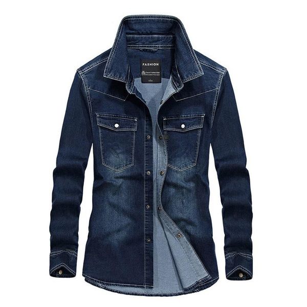 men's casual shirts mens spring autumn denim coat fashion outdoors youth long-sleeved jean cowboy outerwear male clothes, White;black
men's casual shirts mens spring autumn denim coat fashion outdoors youth long-sleeved jean cowboy outerwear male clothes, White;black