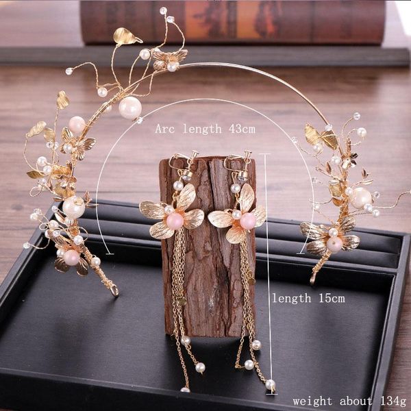 hair clips & barrettes crown korean style butterfly and earrings wedding dress accessories bridal ornaments hoop ea, Golden;silver
hair clips & barrettes crown korean style butterfly and earrings wedding dress accessories bridal ornaments hoop ea, Golden;silver