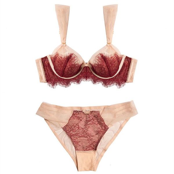 bras sets women bra set lash lace red lingerie push up underwear cde cup big size and panty brassiere girl briefs, Red;black
bras sets women bra set lash lace red lingerie push up underwear cde cup big size and panty brassiere girl briefs, Red;black