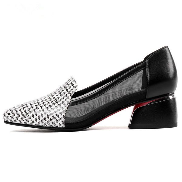 2022 Spring Mesh Shoes Woman Round toeWomen Mid Heels for SummerSlip OnFemale FootwareBLACKGREENWHITE, Black
2022 Spring Mesh Shoes Woman Round toeWomen Mid Heels for SummerSlip OnFemale FootwareBLACKGREENWHITE, Black