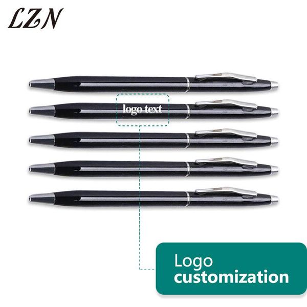 ballpoint pens lzn brand metal roller ball pen luxury complete black with silver for business writing print logo/text, Blue;orange
ballpoint pens lzn brand metal roller ball pen luxury complete black with silver for business writing print logo/text, Blue;orange