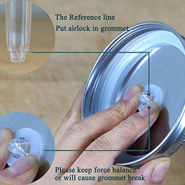 storage bottles & jars fermentation kit for wide mouth jar silicone ring stainless steel fermenting lid 37mf
storage bottles & jars fermentation kit for wide mouth jar silicone ring stainless steel fermenting lid 37mf