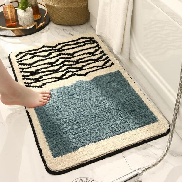simple absorbent bathroom mat luxury striped door non-slip carpet entrance foot pad toilet bathtub sides rug 50x80 cm bath mats
simple absorbent bathroom mat luxury striped door non-slip carpet entrance foot pad toilet bathtub sides rug 50x80 cm bath mats