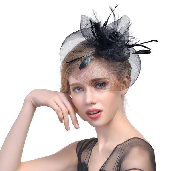 hair clips & barrettes lady women fascinator mesh flower clip feather hat wedding party bridal, Golden;silver
hair clips & barrettes lady women fascinator mesh flower clip feather hat wedding party bridal, Golden;silver