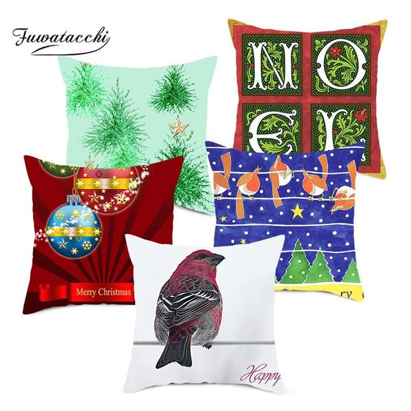 cushion/decorative pillow fuwatacchi 4pcs merry christmas cushion covers polyester throw pillowcases decorations for home sofa living room
cushion/decorative pillow fuwatacchi 4pcs merry christmas cushion covers polyester throw pillowcases decorations for home sofa living room