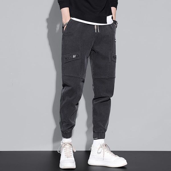 men's jeans 2021 autumn winter cowboy casual solid outwear striped cotton denim pants large size -5xl trousers elastic waist jogger, Blue
men's jeans 2021 autumn winter cowboy casual solid outwear striped cotton denim pants large size -5xl trousers elastic waist jogger, Blue