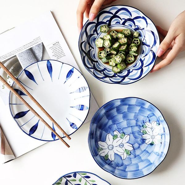 dishes & plates japanese style wind underglaze hand-painted plum blossom plate ceramic household dish rice deep soup retro tableware
dishes & plates japanese style wind underglaze hand-painted plum blossom plate ceramic household dish rice deep soup retro tableware