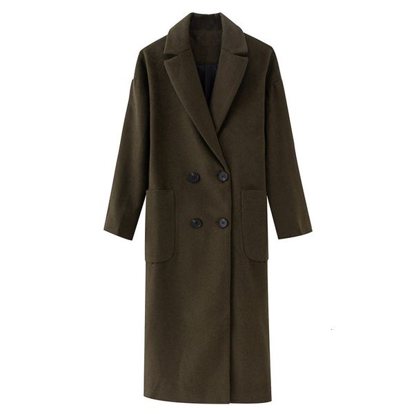 women's trench coats women casual double breasted winter thick woolen long office lady fashion sleeve solid straight outwear chic, Tan;black
women's trench coats women casual double breasted winter thick woolen long office lady fashion sleeve solid straight outwear chic, Tan;black