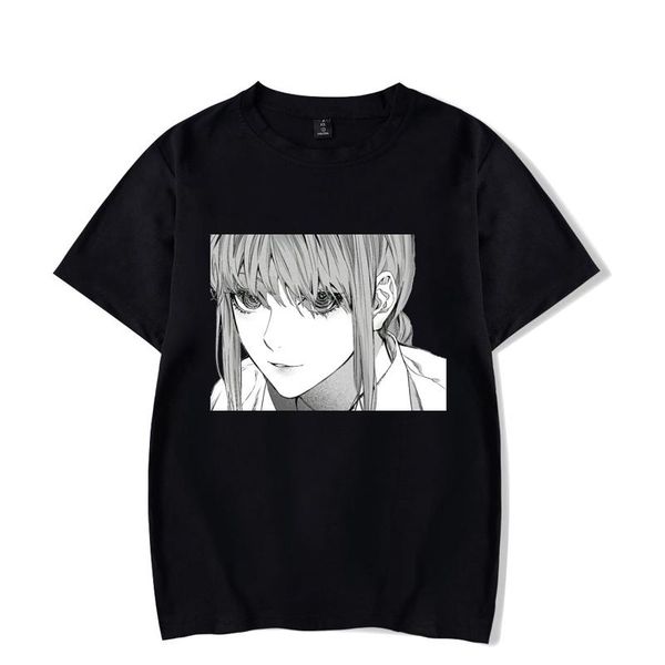 men's t-shirts chainsaw man japan anime men woman manga cotton clothes printed o-neck summer streetwear harajuku short sleeves tees, White;black
men's t-shirts chainsaw man japan anime men woman manga cotton clothes printed o-neck summer streetwear harajuku short sleeves tees, White;black