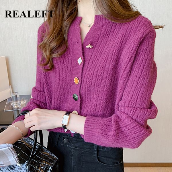 autumn winter women's sweaters korean style button long sleeve cardigan casual loose knitted cardigans female 210428, White
autumn winter women's sweaters korean style button long sleeve cardigan casual loose knitted cardigans female 210428, White