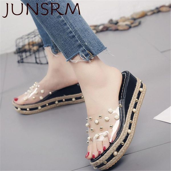 dress shoes junsrm women sandals summer women's slippers rhinestone wedges flip flops fashion clip toe beach shoe for woman femme, Black
dress shoes junsrm women sandals summer women's slippers rhinestone wedges flip flops fashion clip toe beach shoe for woman femme, Black