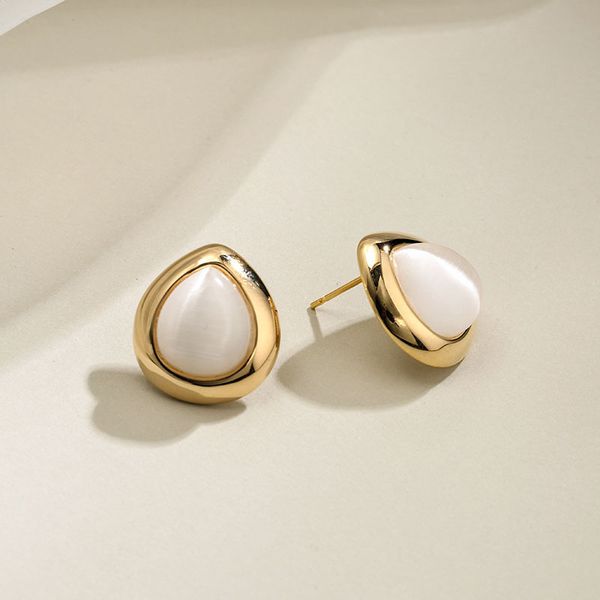 aaa designer jewelry geometric round versatile s925 silver needle advanced net red water drop simple opal earrings, Golden;silver
aaa designer jewelry geometric round versatile s925 silver needle advanced net red water drop simple opal earrings, Golden;silver