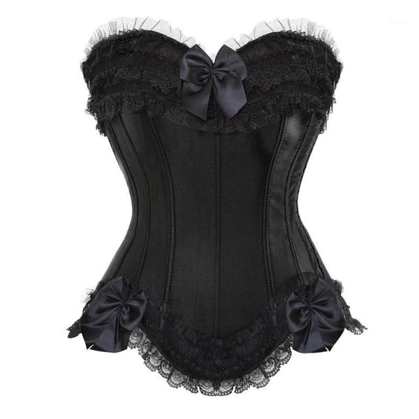 bustiers & corsets underbust corset for women gothic satin lace bow zipper bustier steampunk party slimming body shapewear lingerie, Black;white
bustiers & corsets underbust corset for women gothic satin lace bow zipper bustier steampunk party slimming body shapewear lingerie, Black;white