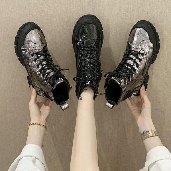 boots women's leather short fashion high shoes autumn winter 2021 korean plush women casual platform heels, Black
boots women's leather short fashion high shoes autumn winter 2021 korean plush women casual platform heels, Black