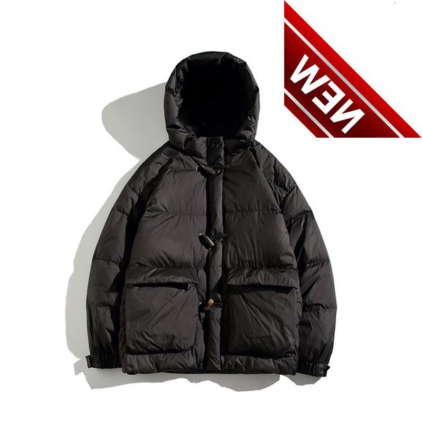 mens clothing winter jacket solid color thickened warm down coat men's and women's loose casual lovers streetwear time limited, Black
mens clothing winter jacket solid color thickened warm down coat men's and women's loose casual lovers streetwear time limited, Black