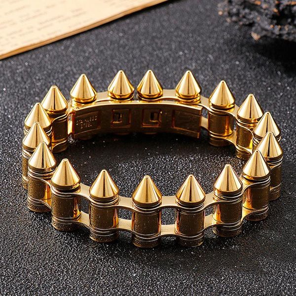 link, chain masculine mens bike cycling bracelet heavy sturdy stainless steel black gold polished style biker bracelets jewelry
link, chain masculine mens bike cycling bracelet heavy sturdy stainless steel black gold polished style biker bracelets jewelry