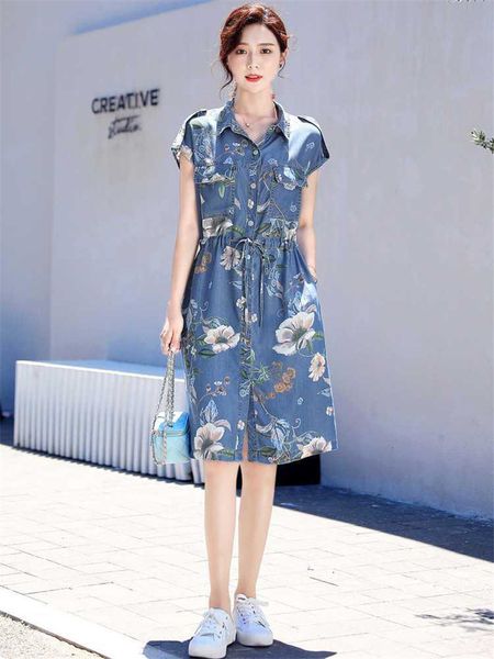 tencel print of vintage pencil fashion turn-down collar thin sleeve shirt denim jeans dress k867 vzev, Black;gray
tencel print of vintage pencil fashion turn-down collar thin sleeve shirt denim jeans dress k867 vzev, Black;gray