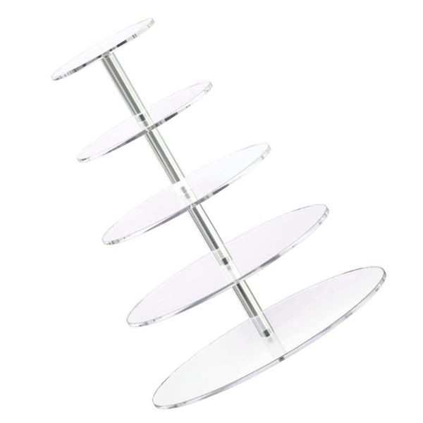 dishes & plates 1pc transparent 5-layer cake stand round acrylic multi-layer display
dishes & plates 1pc transparent 5-layer cake stand round acrylic multi-layer display