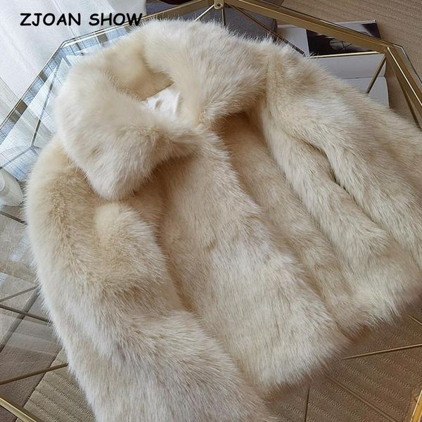 women's fur & faux 2021 winter turn down collar lapel hairy shaggy soft coat women furry jacket keep warm short outerwear, Black
women's fur & faux 2021 winter turn down collar lapel hairy shaggy soft coat women furry jacket keep warm short outerwear, Black