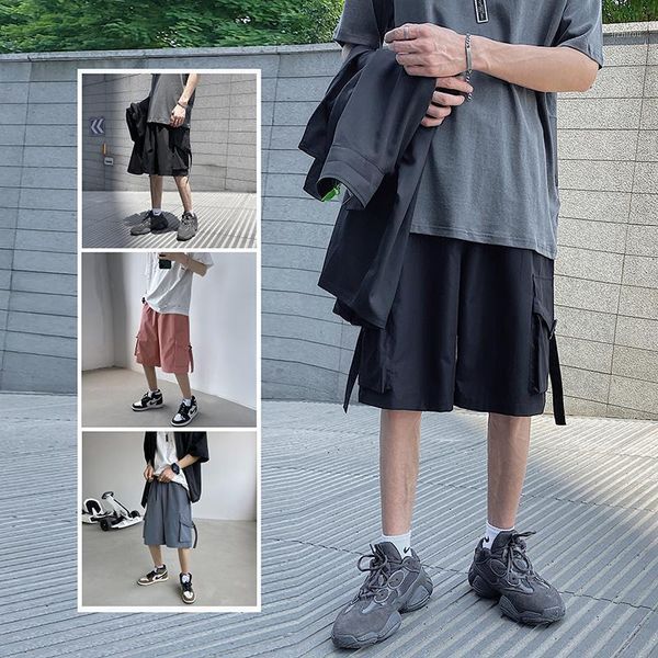 summer running shorts men korean style ribbons pockets sports jogging fitness pure black color polyester knee length pants men's, White;black
summer running shorts men korean style ribbons pockets sports jogging fitness pure black color polyester knee length pants men's, White;black