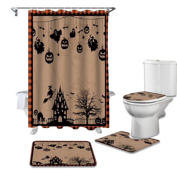 shower curtains halloween plaid pumpkin cat witch castle curtain sets non-slip rugs toilet lid cover and bath mat bathroom set
shower curtains halloween plaid pumpkin cat witch castle curtain sets non-slip rugs toilet lid cover and bath mat bathroom set