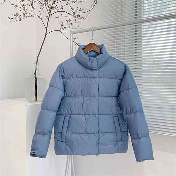 winter woemn windproof warm duck down jacket ultra light outwear casual loose stand-up collar coat 210430, Black
winter woemn windproof warm duck down jacket ultra light outwear casual loose stand-up collar coat 210430, Black