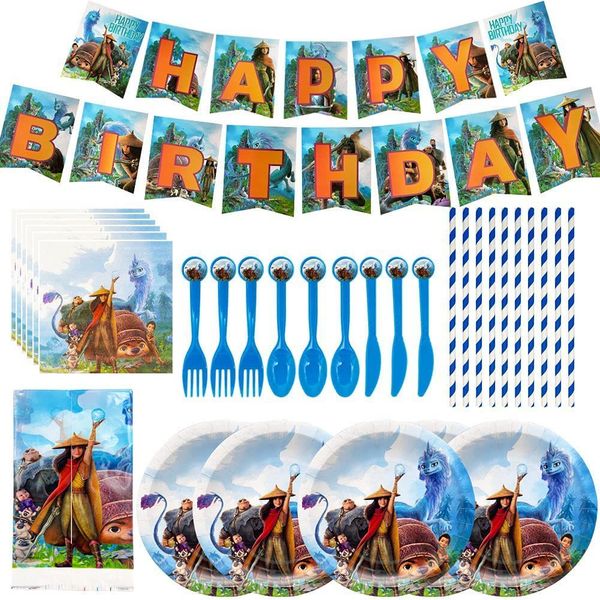 new dragon hunting legend theme party set supplies raya cartoon animation paper cup tray towel flag balloon
new dragon hunting legend theme party set supplies raya cartoon animation paper cup tray towel flag balloon
