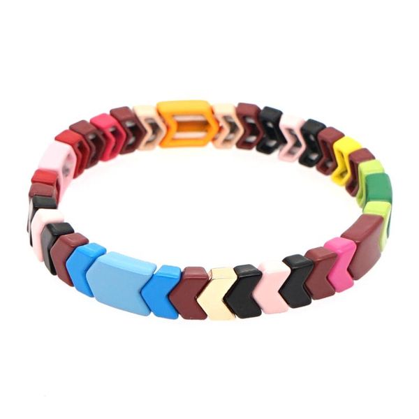 arrow shape enamel bracelet jewelry cool ladies men fashion gifts, stretch rainbow bracelets bangle, Black
arrow shape enamel bracelet jewelry cool ladies men fashion gifts, stretch rainbow bracelets bangle, Black