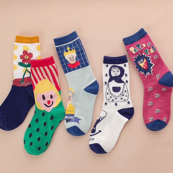 women's sorks hosiery sos children's fashion cartoon jumping candy middle tube cotton sweat absorbing sports, Black;white
women's sorks hosiery sos children's fashion cartoon jumping candy middle tube cotton sweat absorbing sports, Black;white