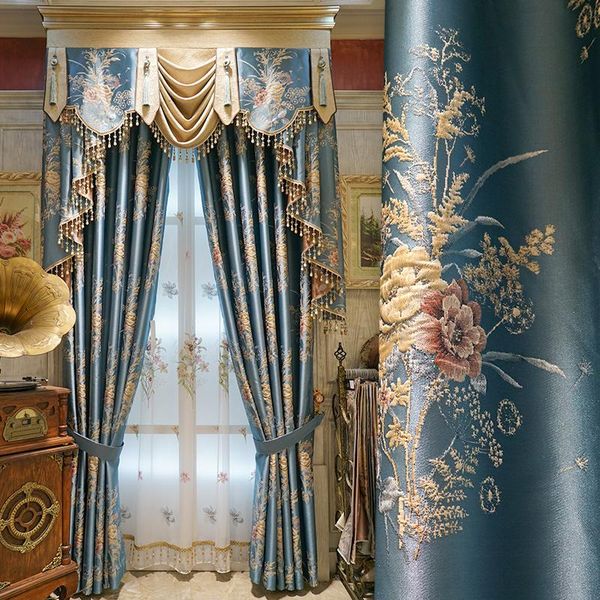 curtain & drapes high-quality european chenille green embroidered curtains for living room windows classic luxury elegant bedroom
curtain & drapes high-quality european chenille green embroidered curtains for living room windows classic luxury elegant bedroom