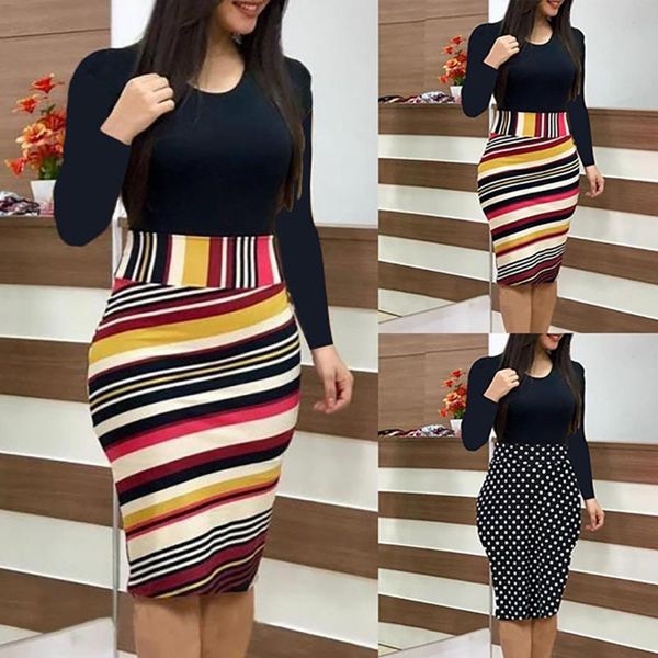 fashion womens dress elegant plus size o-neck long sleeve bodycon chiffon lady office party midi pencil s-5xl casual dresses, Black;gray
fashion womens dress elegant plus size o-neck long sleeve bodycon chiffon lady office party midi pencil s-5xl casual dresses, Black;gray