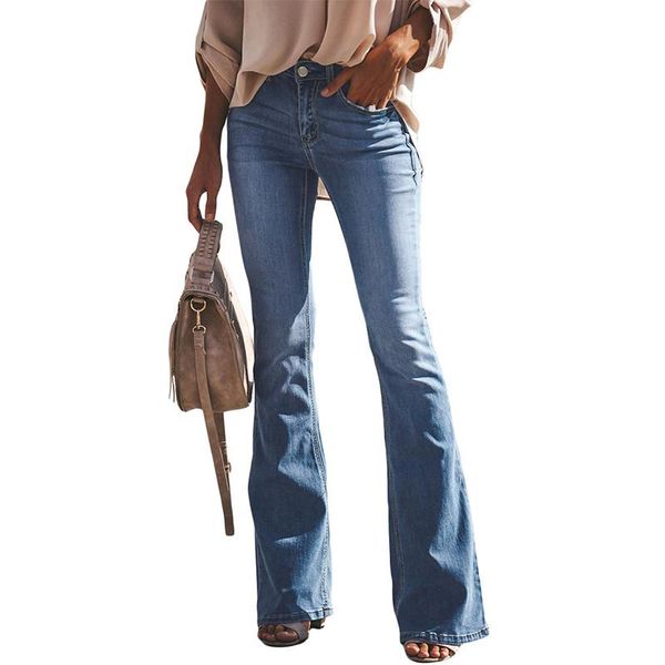 women's jeans summer high waist mom mujer flare for women denim skinny wide leg female pants plus size ladies, Blue
women's jeans summer high waist mom mujer flare for women denim skinny wide leg female pants plus size ladies, Blue