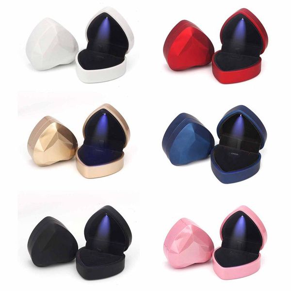 heart ring box wedding engagement rings earrings jewelry display gifts storage organizer packing case with led gift wrap
heart ring box wedding engagement rings earrings jewelry display gifts storage organizer packing case with led gift wrap