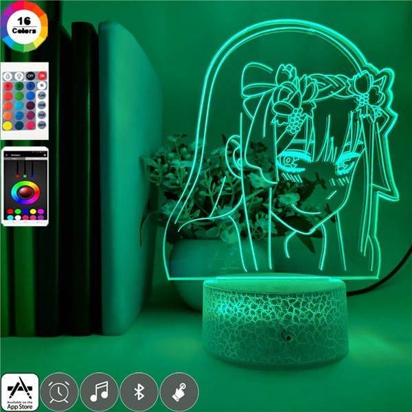 anime 3d led night light kids bedroom desk lamp color change nightlight darling in the franxx smart phone control birthday gift
anime 3d led night light kids bedroom desk lamp color change nightlight darling in the franxx smart phone control birthday gift