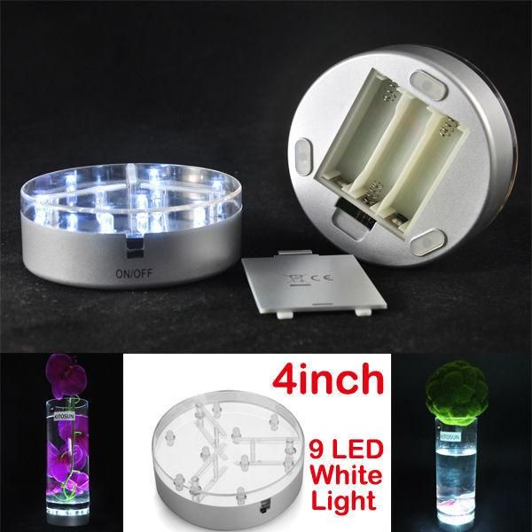 strings home decor accessories korean school supplies 4 inch led light base, super bright white color vase base
strings home decor accessories korean school supplies 4 inch led light base, super bright white color vase base