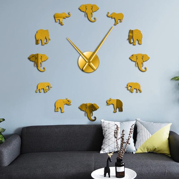 wall clocks jungle animals elephant diy large clock modern design mirror effect giant frameless elephants watch home decor
wall clocks jungle animals elephant diy large clock modern design mirror effect giant frameless elephants watch home decor