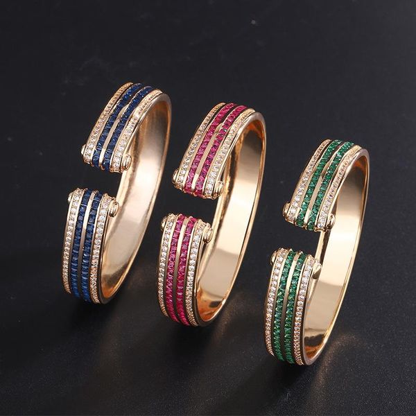 bangle retro bracelet women inlaid imitation color treasure luxury copper cz fashion bracelets jewelry statement, Black
bangle retro bracelet women inlaid imitation color treasure luxury copper cz fashion bracelets jewelry statement, Black