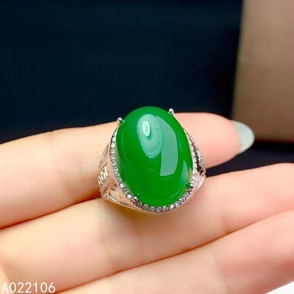 cluster rings 925 pure silver chinese style natural green chalcedony men luxury oval adjustable large gem ring fine jewelry support de, Golden;silver
cluster rings 925 pure silver chinese style natural green chalcedony men luxury oval adjustable large gem ring fine jewelry support de, Golden;silver
