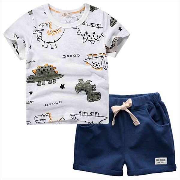 summer toddler boys clothes set cartoon dinosaur printed cotton t shirt shorts child outfits kids clothing, White
summer toddler boys clothes set cartoon dinosaur printed cotton t shirt shorts child outfits kids clothing, White