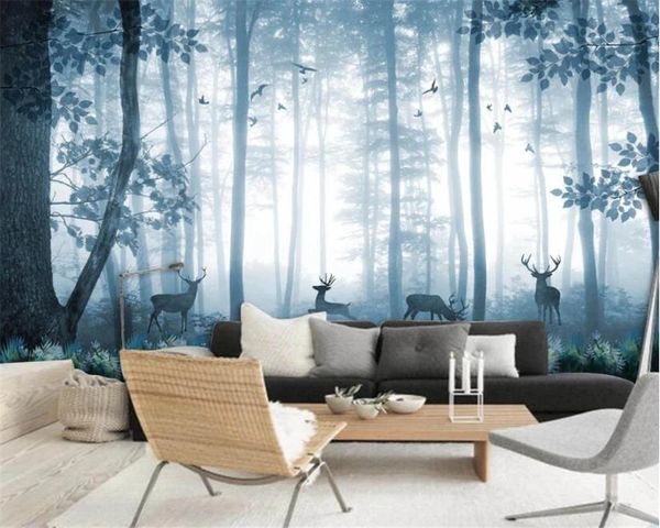 wallpapers custom size self adhesive wallpaper nature blue woods elk murals tv cafe bedroom wall background 3d papel de parede waterproof
wallpapers custom size self adhesive wallpaper nature blue woods elk murals tv cafe bedroom wall background 3d papel de parede waterproof