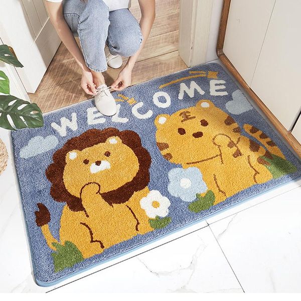 carpets cartoon bathroom mat non-slip bedroom kitchen absorbent pad flocking household comfort carpet cute lion tiger cat pattern rugs
carpets cartoon bathroom mat non-slip bedroom kitchen absorbent pad flocking household comfort carpet cute lion tiger cat pattern rugs
